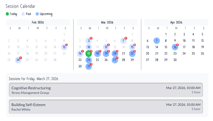 Session Scheduling